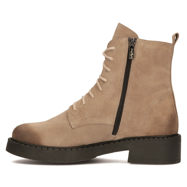 Leather ankle boots Filippo 60364 taupe