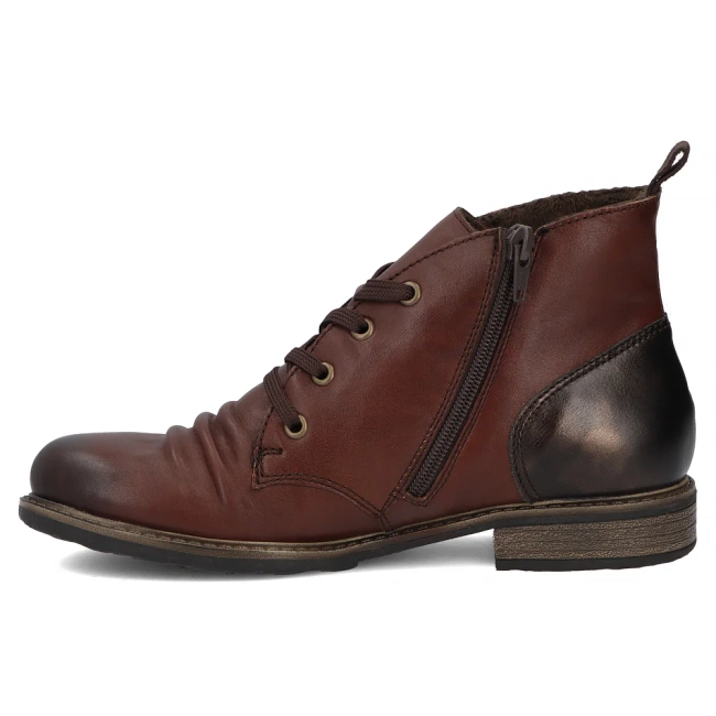 Leather ankle Boots Rieker 74804-22 brown