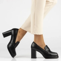 Leather shoes Filippo DP6172/24 BK black