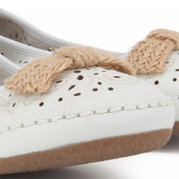 Baleriny Rieker 41456-81 weiss