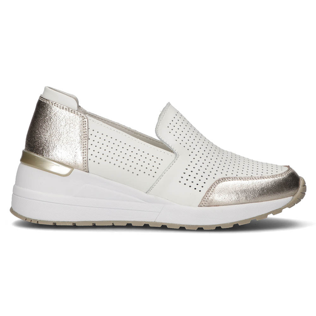 Leather shoes Filippo DP3537/22 WH white