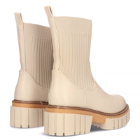 Botki typu workery Filippo K996 beżowe