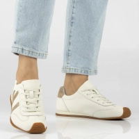 Leather sneakers Filippo DP7963/26 WH white