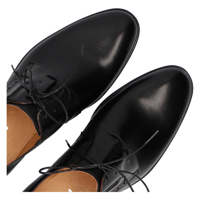 Półbuty Filippo 1425G czarne K-45