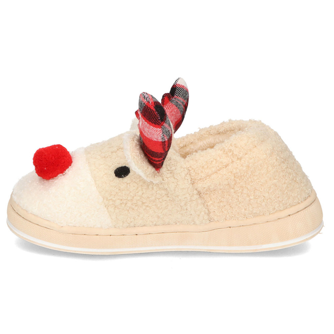 Kapcie renifery beżowe YL31