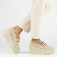 Leather shoes Filippo DP4692/23 BE beige