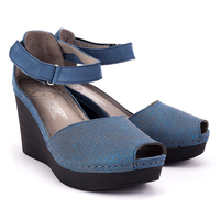 Sandals Lemar 50066 N.Jeans + Roma Popiel