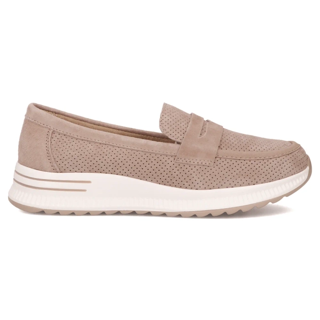 Leather shoes Filippo DP6750/25 BE beige