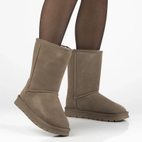 Leather snow boots Filippo DBT7333/25 TP beige