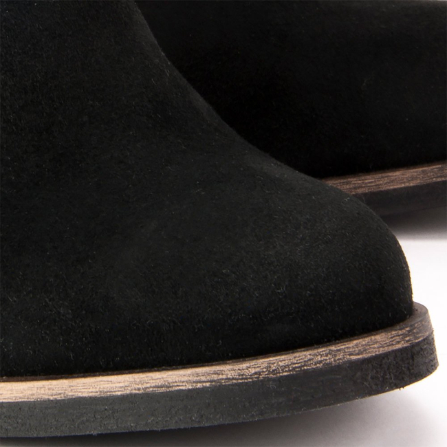 Botki Filippo 1201 Czarny Zamsz