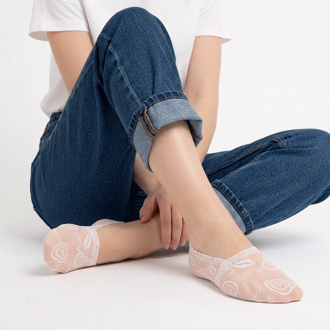 Women's Socks V20698-86 cream