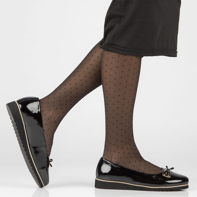 Leather shoes Filippo DP4133/22 BK black