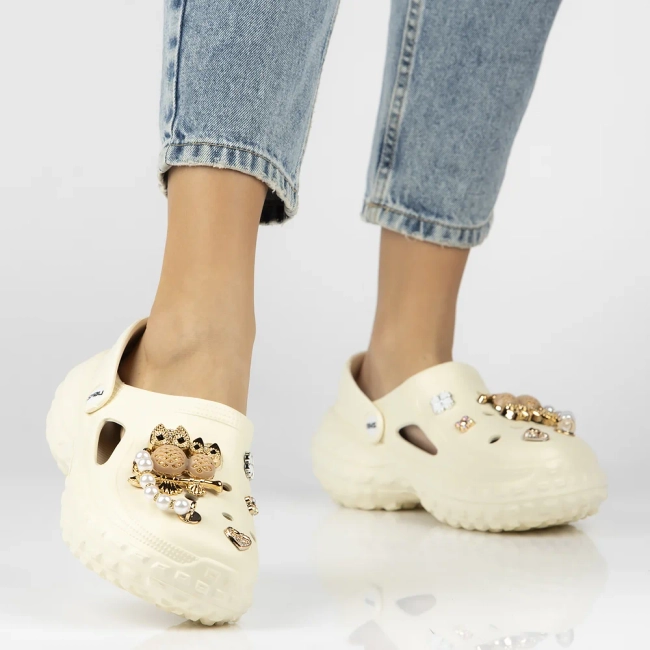 Slippers News 25SD11-8911 beige