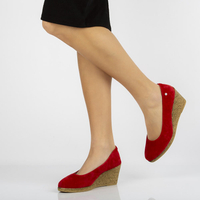 Leather shoes Filippo DP1328/21 RD red