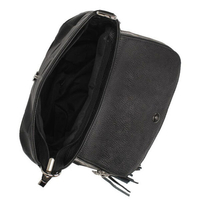 Handbag Toscanio Leather Messenger Bag C262 black