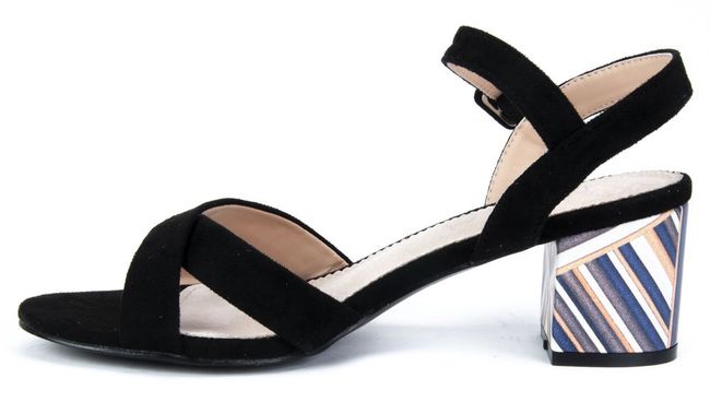 Sandały Filippo DS818/19 BK Black