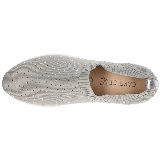 Shoes Caprice 9-24702-24 232 Light Grey Knit