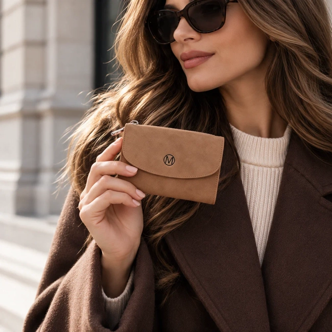 Beige wallet Malo