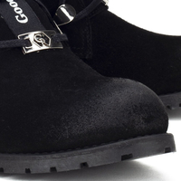 Botki Filippo 2240 Czarny Welur