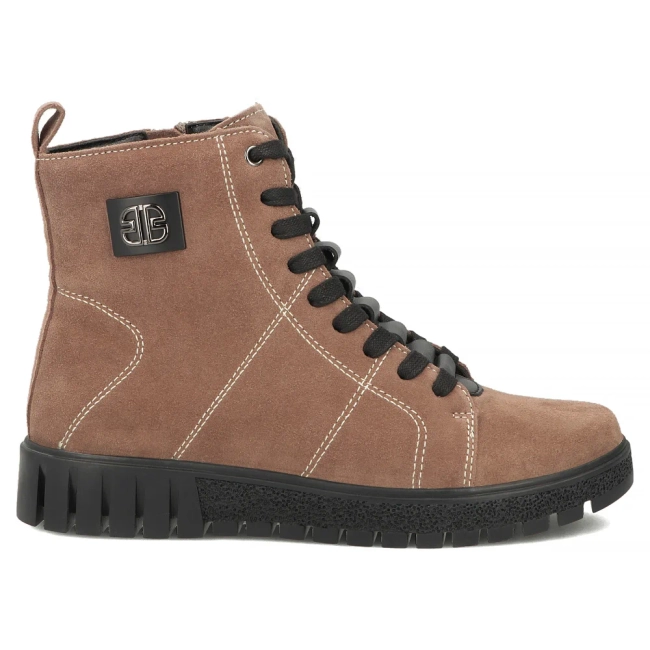 Leather ankle boots Filippo DBT7273/26 TP taupe