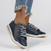 Leather shoes Filippo DP3509/22 NV navy