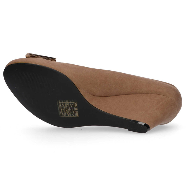 Czółenka Super Mode 9186 Khaki