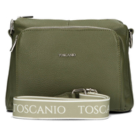 Handbag Toscanio Leather Messenger Bag E16 olive