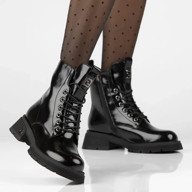 Leather ankle boots Artiker 53C0542 black