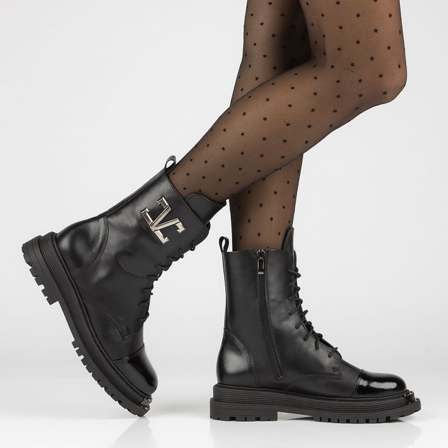 Leather boots Filippo 603 black