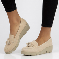 Leather shoes Filippo DP3162/22 BE beige