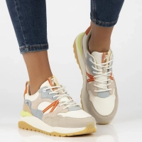 Sneakersy Rieker W2501-82 beżowe