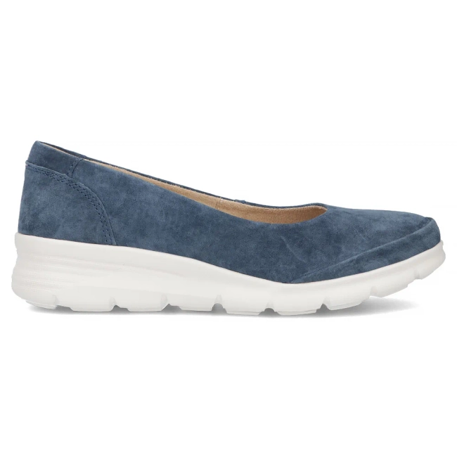Leather shoes Filippo DP6768/25 NV navy blue
