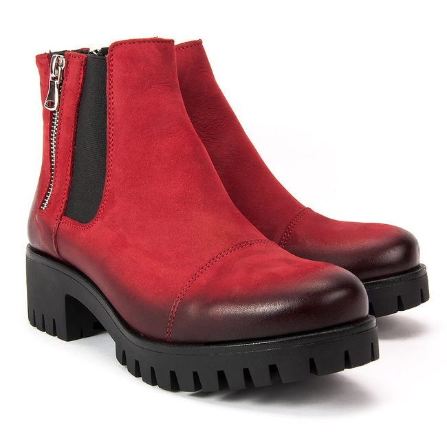 Ankle boots FILIPPO 475s Burgundy