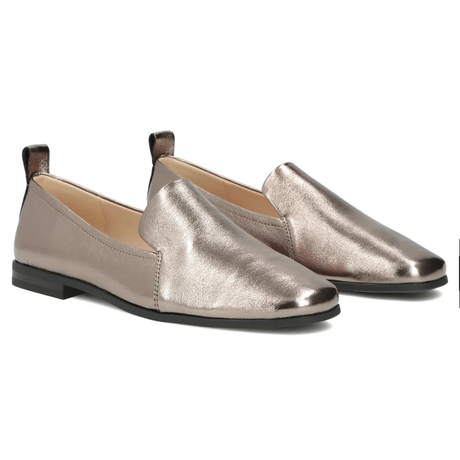 Leather shoes Filippo DP7739/26 GN gun metal