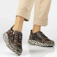 Skórzane sneakersy Laura Vita nikito 62 czarne