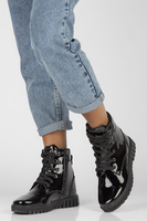 Leather ankle boots Filippo DBT3199/22 BKL black