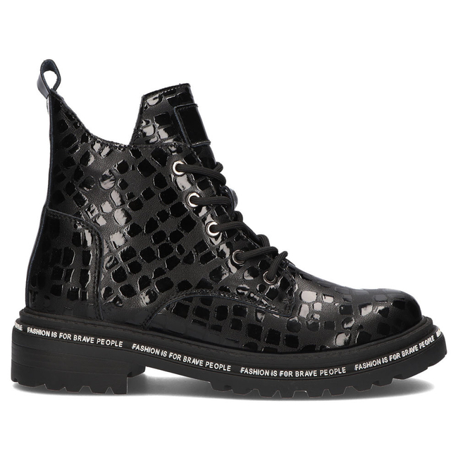 Leather ankle boots Filippo DBT3216/21 BK black