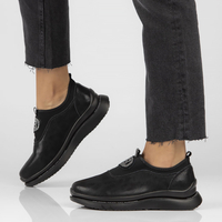 Leather shoes Filippo DP4174/22 BK black