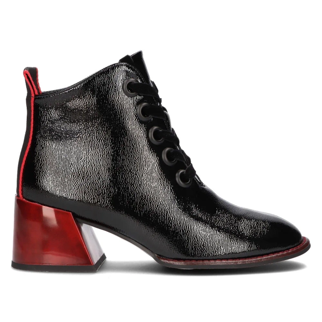 Botki na obcasie Filippo DBT3110/23 BK czarne