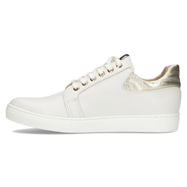 Skórzane sneakersy Filippo 128 białe