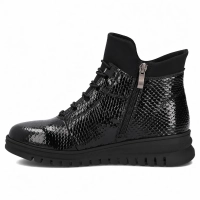 Leather ankle boots Filippo DBT8075/26 BK PT black