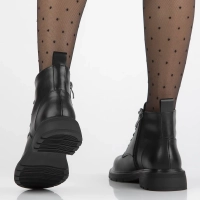 Leather ankle boots Filippo DBT6319/24 BK black