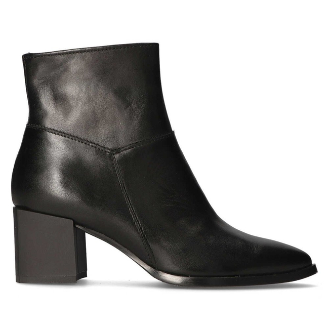 Leather ankle boots Filippo 1605 black face