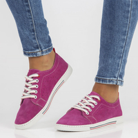 Leather shoes Filippo DP3507/22 FH fuchsia