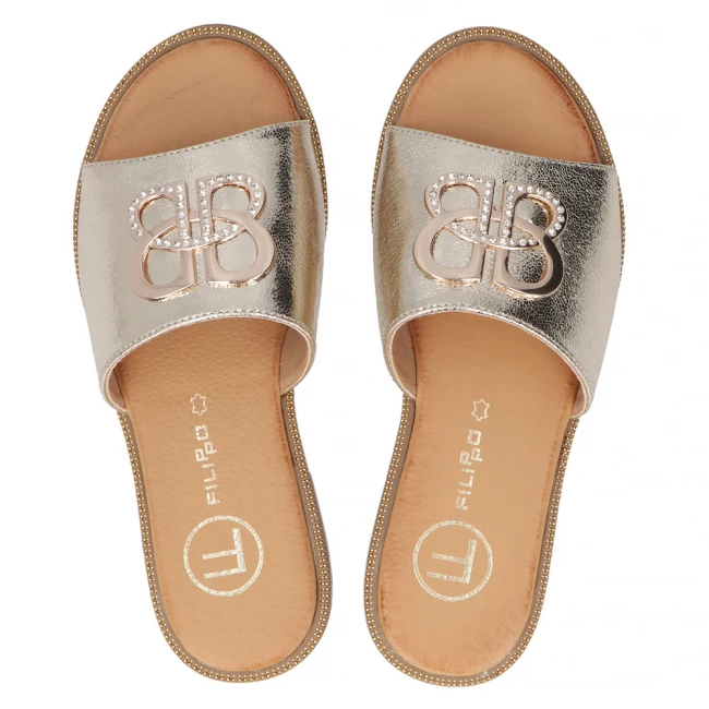 Flip-flops Filippo DK6905/25 GO gold