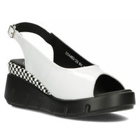 Leather sandals Filippo DS4453/23 WH white