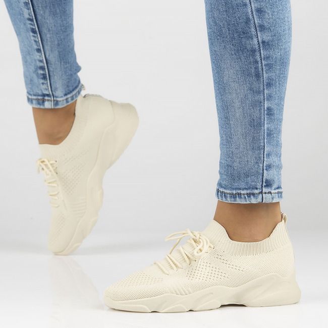 Sneakersy Filippo DTN2184/22 BE beżowe