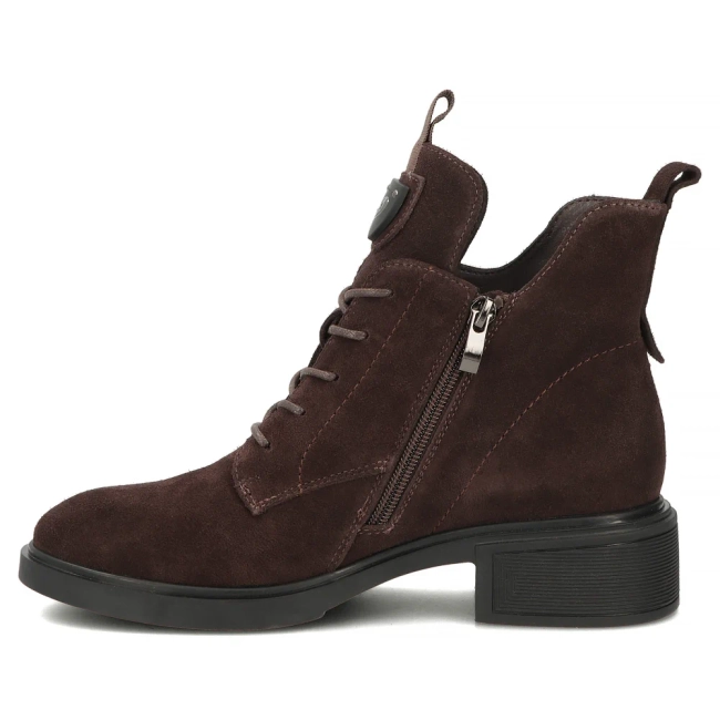 Leather ankle boots Filippo DBT7952/26 D BR brown