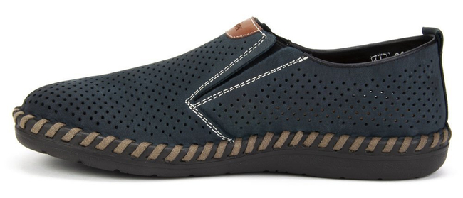 Shoes Rieker B2465-14 Blue Extra Width