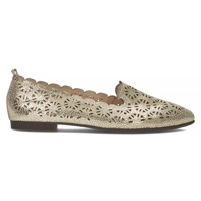 Leather ballerinas Filippo DP2039/22 GO gold